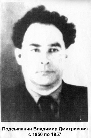 Подсыпанин Владимир Дмитриевич